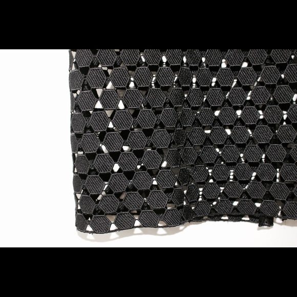 Straight Giupure Lace Midi Skirt - Picture 3 of 7